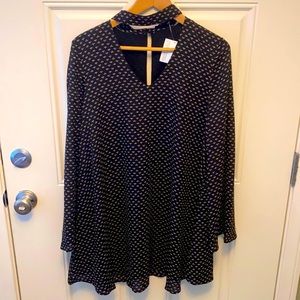 Long sleeve bell dress